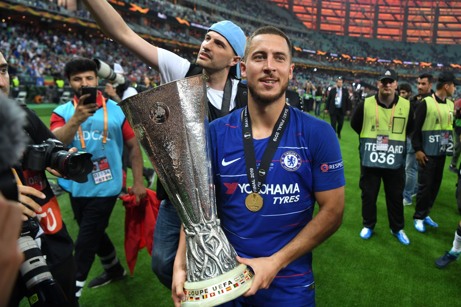 Eden Hazard enjoyed an excellent career with the Blues.