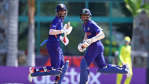 India's batters were in fine form at the 2022 U19 World Cup semifinal