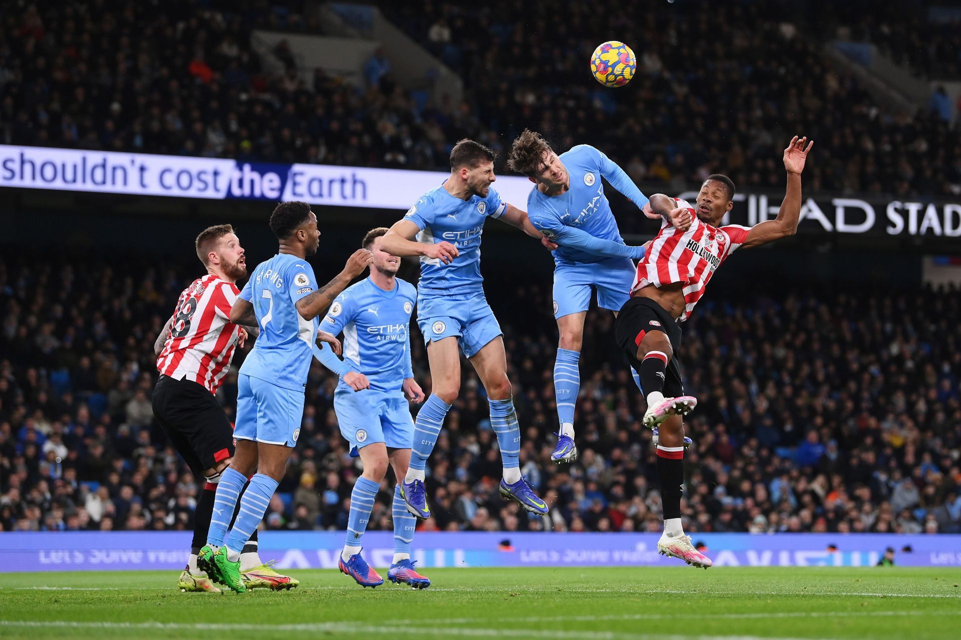 Manchester City defeated Brentford 2-0 on Wednesday