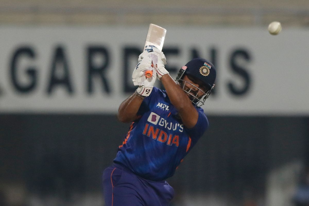 Batting at No. 5, Rishabh Pant scored an attacking fifty in the second T20I