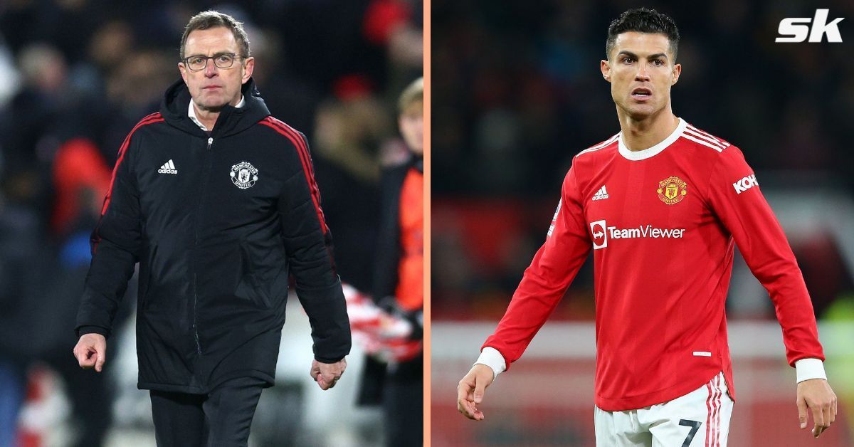 Ralf Rangnick has rubbished claims of rift between Harry Maguire and Cristiano Ronaldo