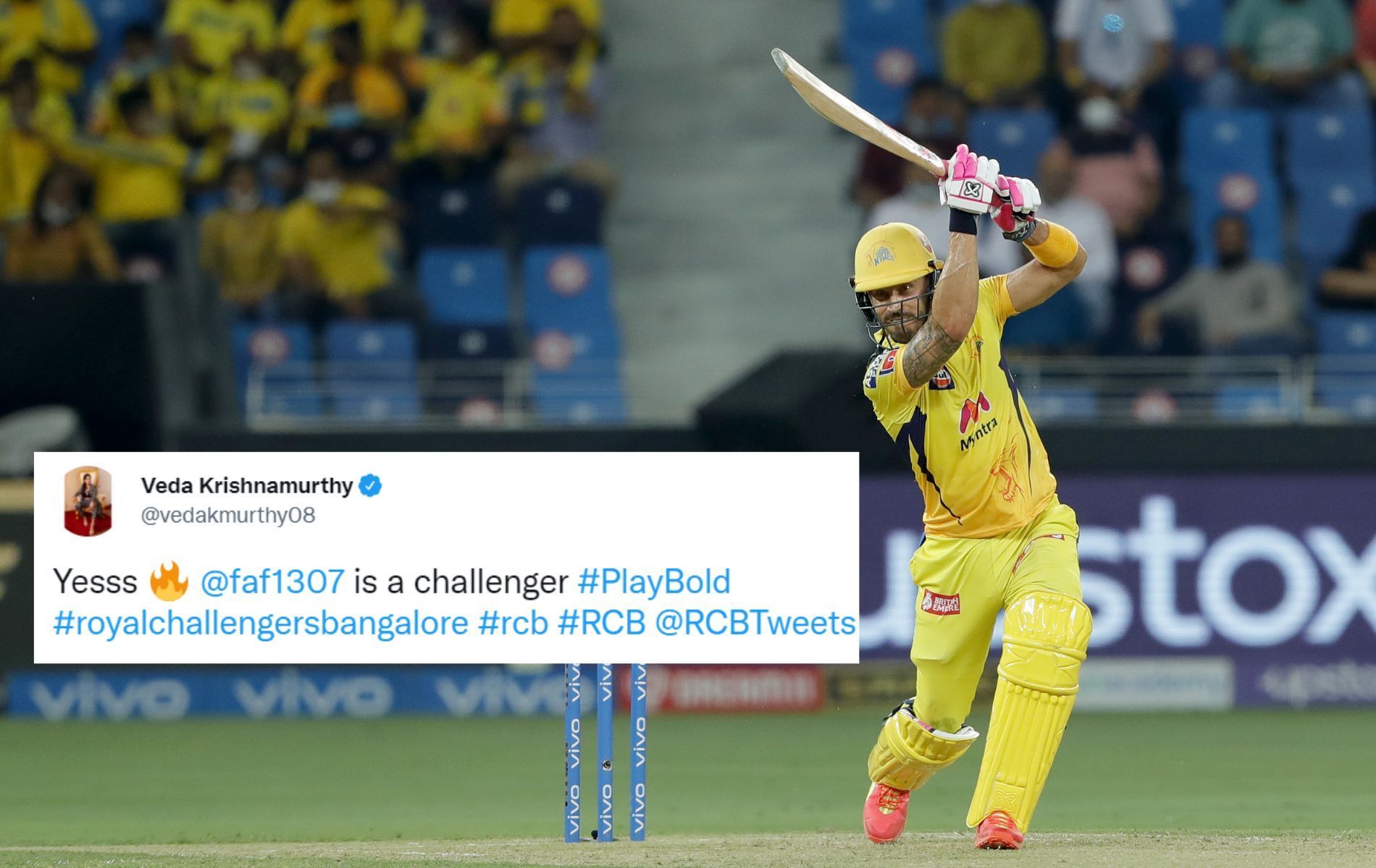 Faf du Plessis was snapped up by RCB, leaving CSK fans disappointed.