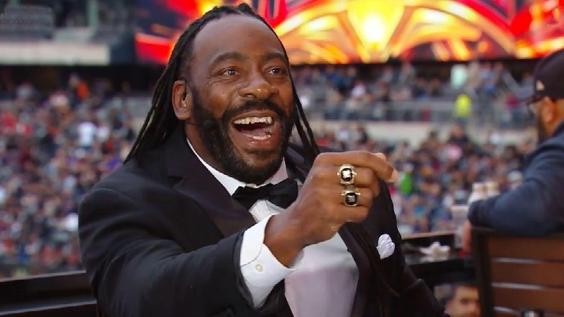 Booker T is a two-time WWE Hall of Famer