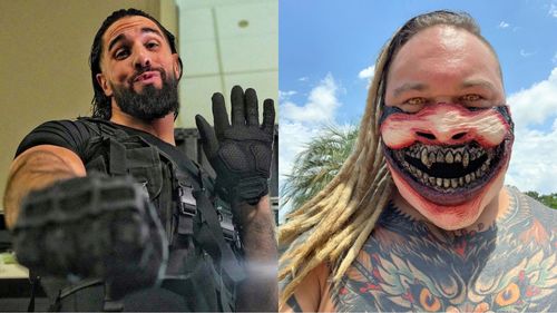 Seth Rollins (left) and Bray Wyatt (right)