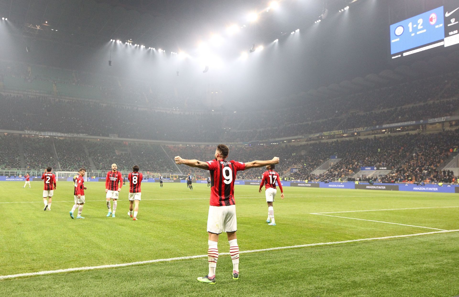 AC Milan and Inter Milan are the two top-scoring sides in the Italian top-flight