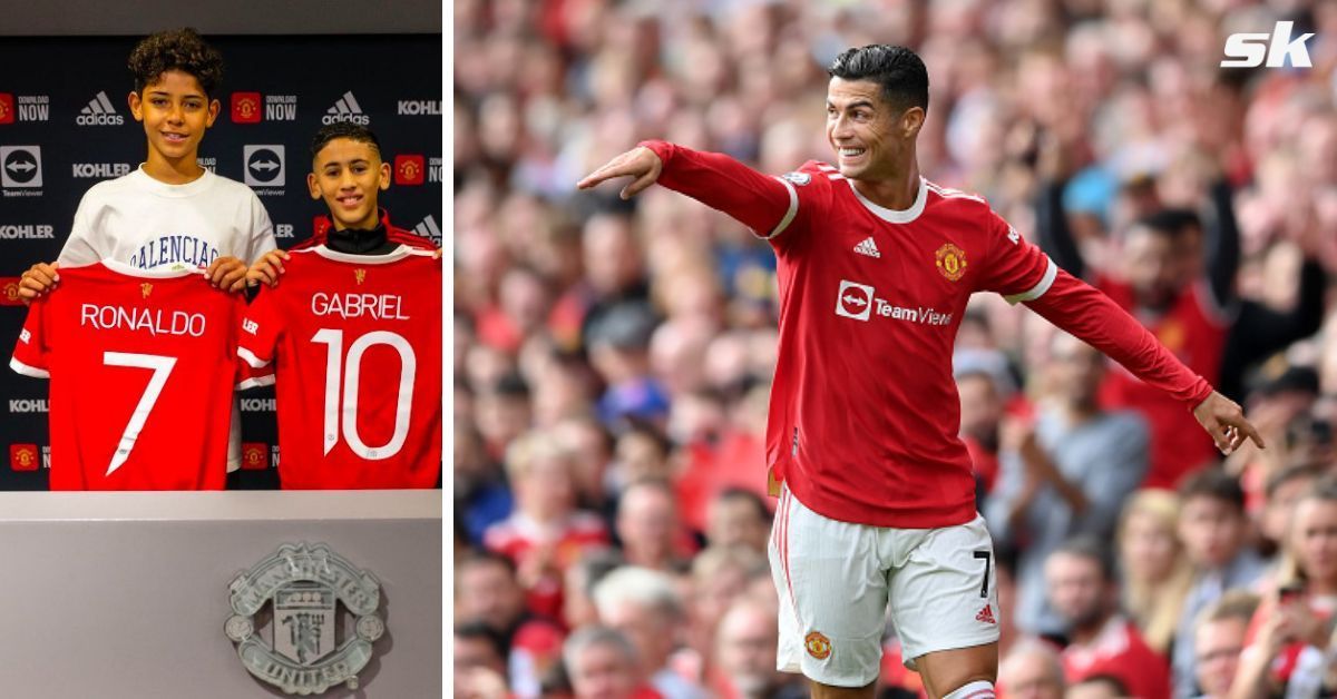 Cristiano Ronaldo Jr signs for Manchester United