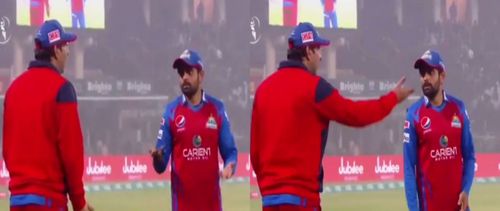 Screengrabs from the viral video. Pic: PSL