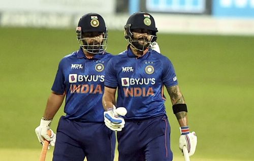 Rishabh Pant (L) and Virat Kohli. (PC: PTI)