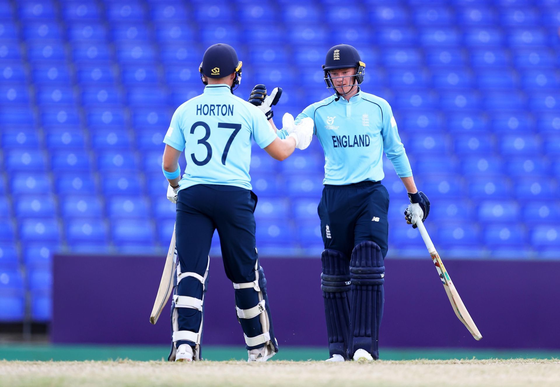 England U19 team. Courtesy: Cricket World Cup Twitter