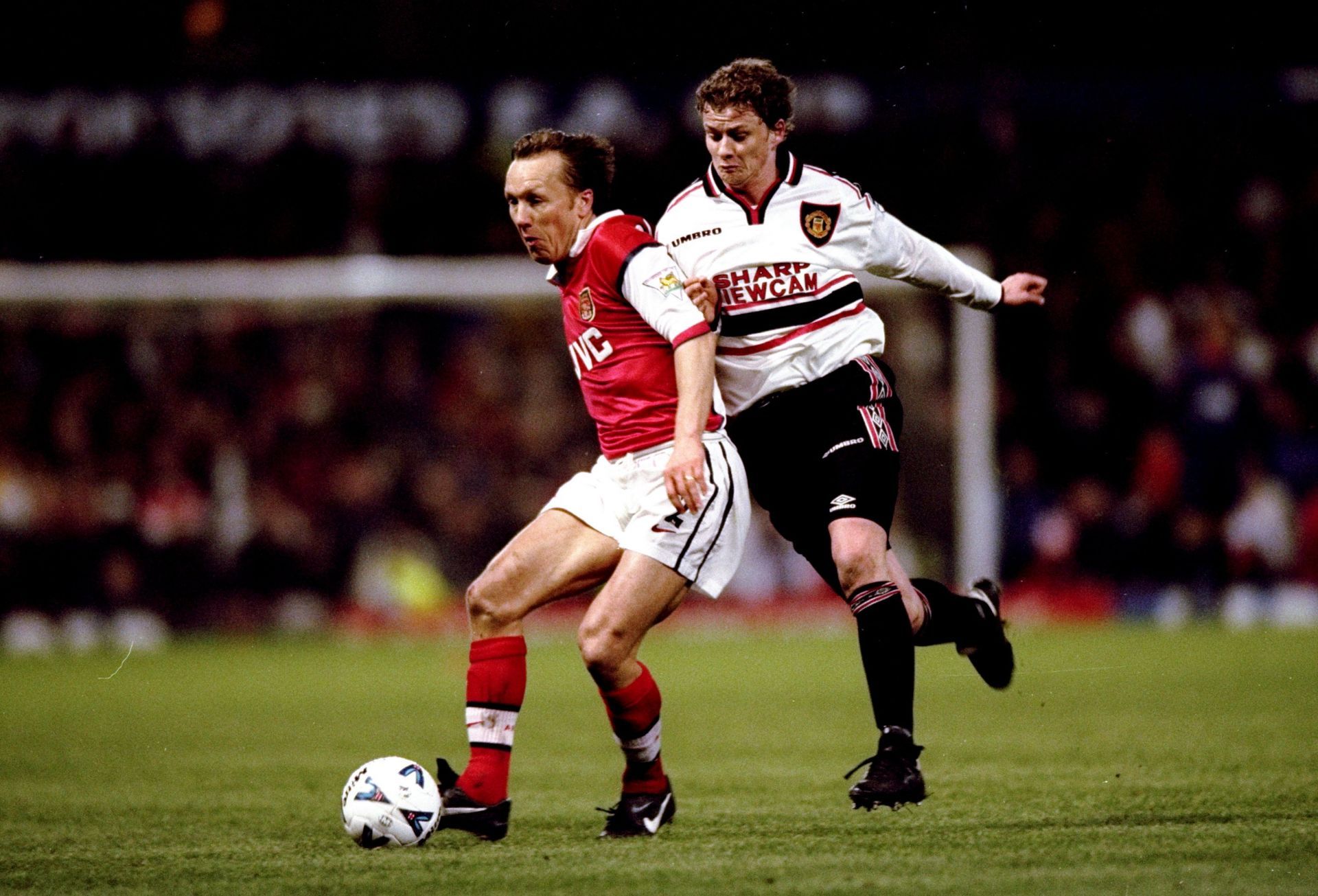 FA Cup semi-final replay Lee Dixon and Ole Gunnar Solskjaer