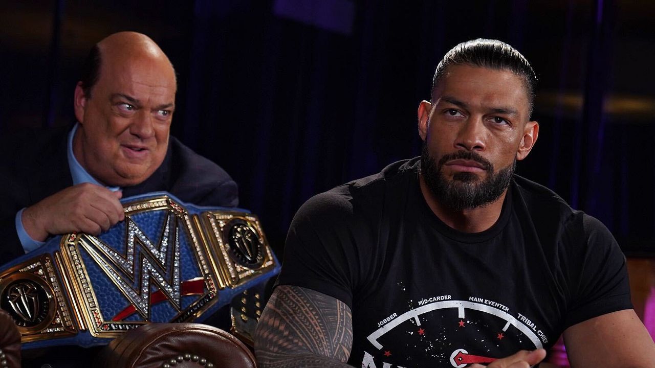 Roman Reigns and Paul Heyman on SmackDown