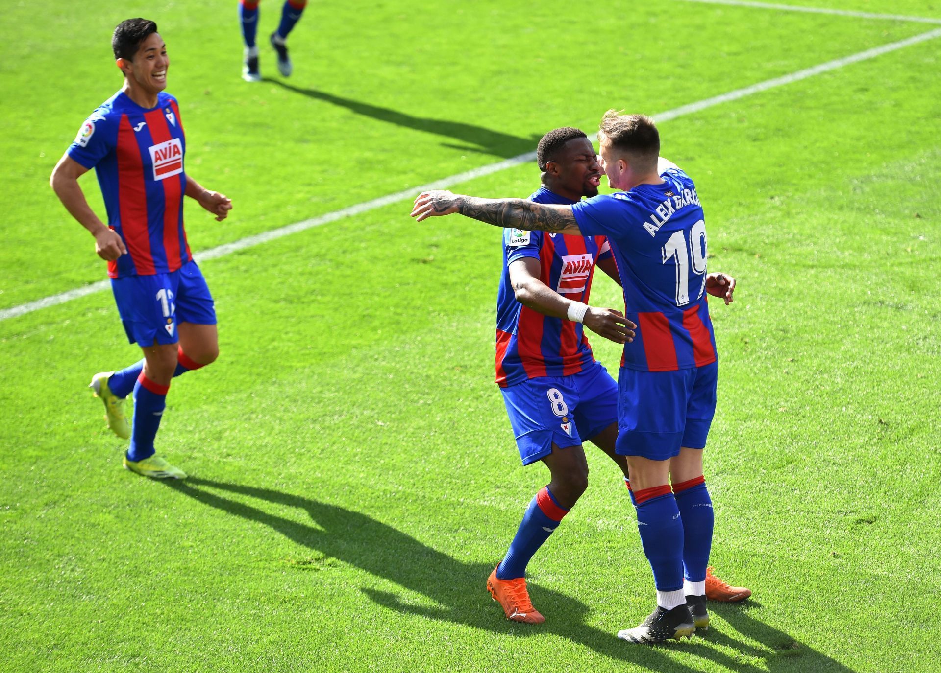 Eibar are looking to extend their lead at the top of the table