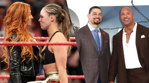 Becky Lynch vs. Ronda Rousey & Roman Reigns vs. The Rock planned for WWE WrestleMania 39