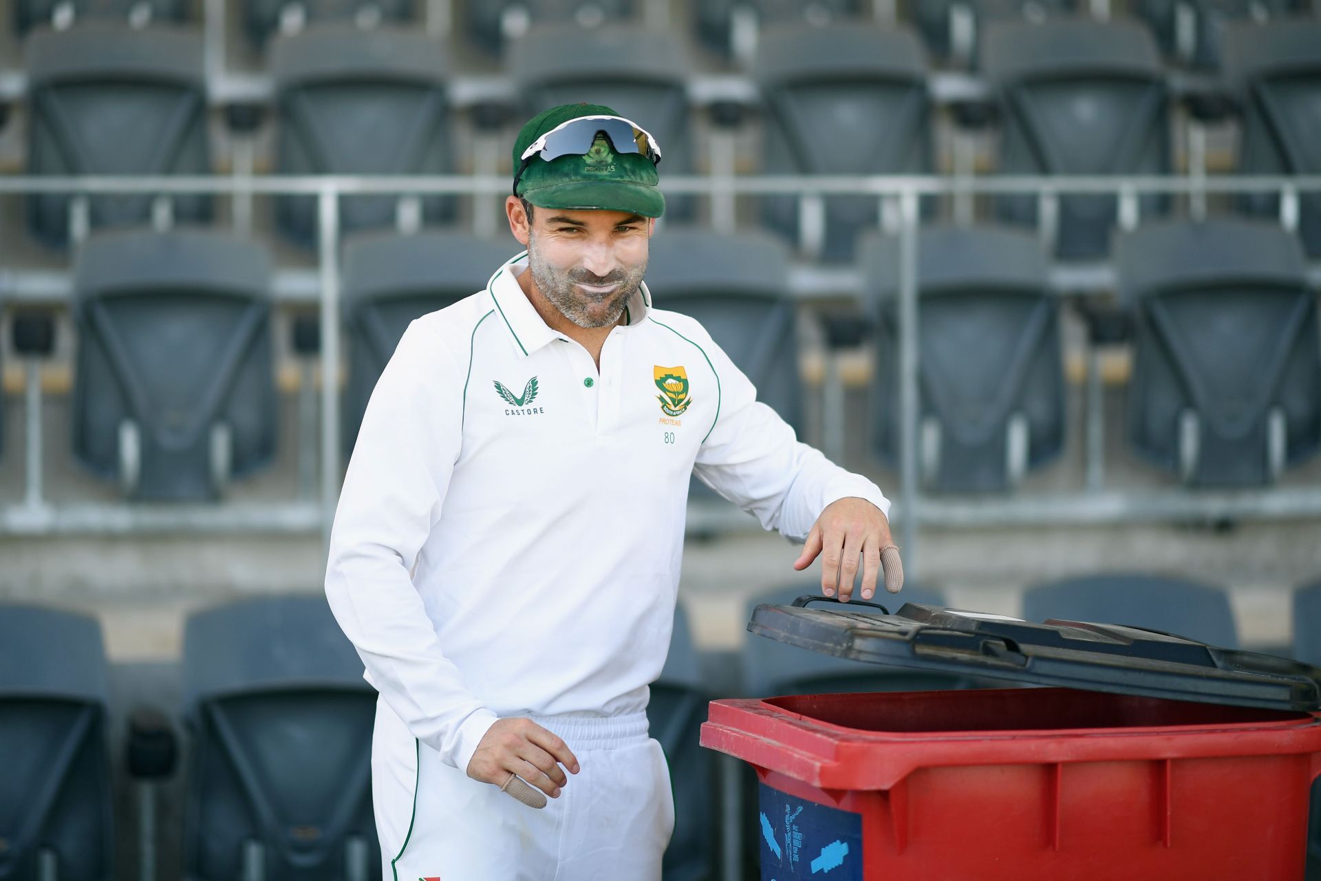 Proteas captain Dean Elgar. (Image Credits: Getty)