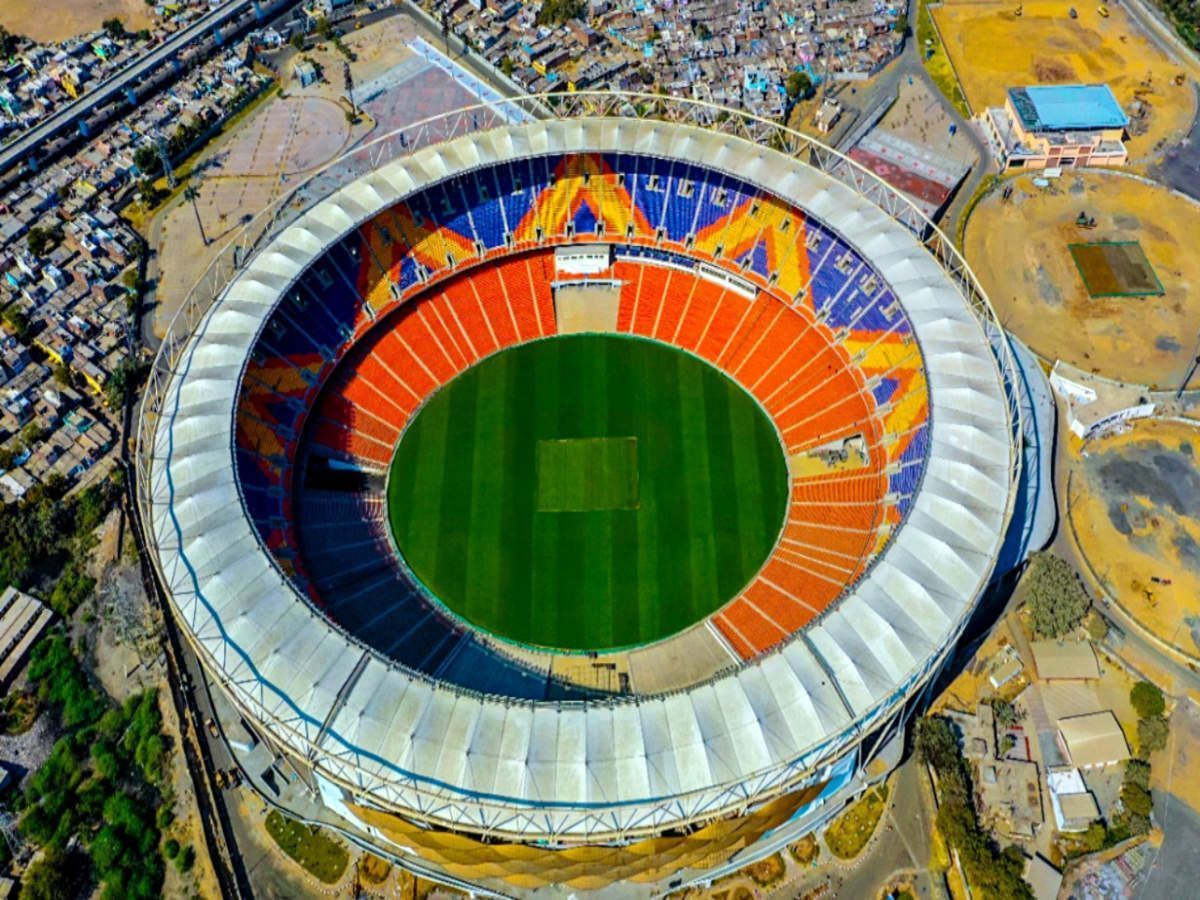 The Narendra Modi Stadium, Ahmedabad (PC: ANI).