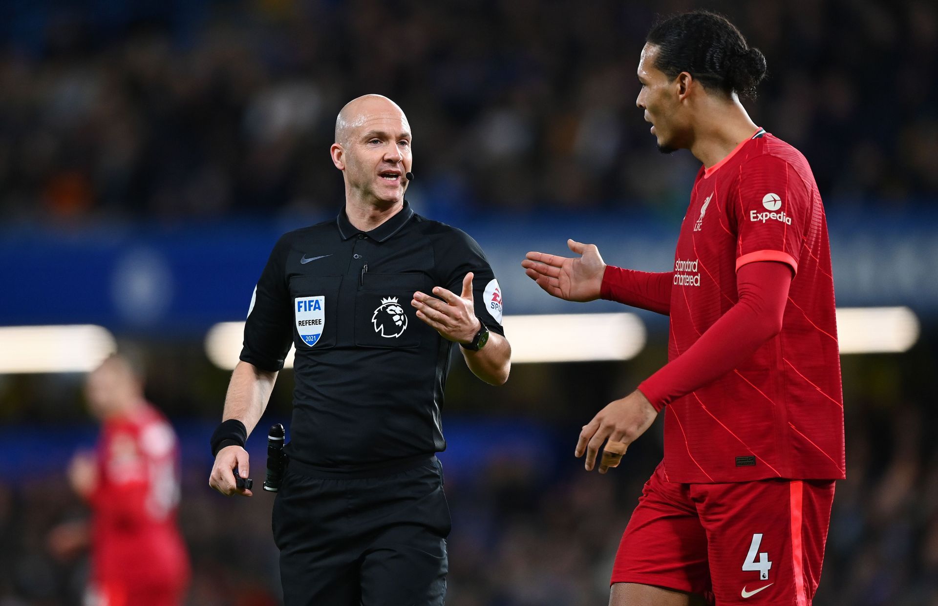 Virgil Van dijk in action for Liverpool