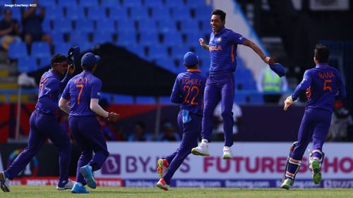 Ravi Kumar picked UP 10 wickets at an average of 13.20 at the U19 World Cup 2022