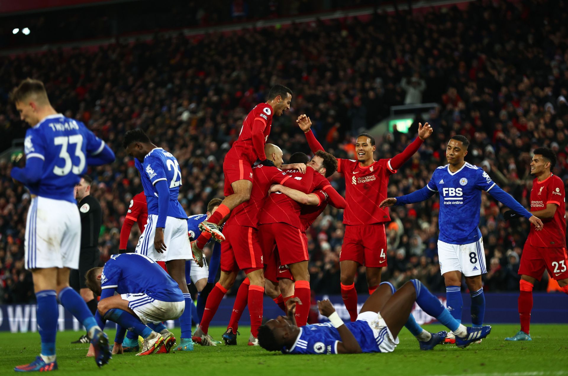 The Reds heaped the pressure on Leicester City manager Brendan Rodgers.