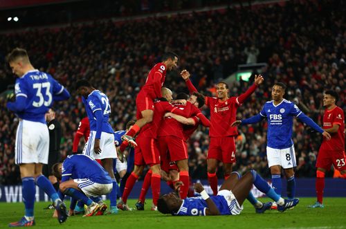 The Reds heaped the pressure on Leicester City manager Brendan Rodgers.