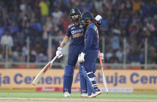 Virat Kohli (L) and Rishabh Pant (R) won't be available for Sunday's T20I against the West Indies