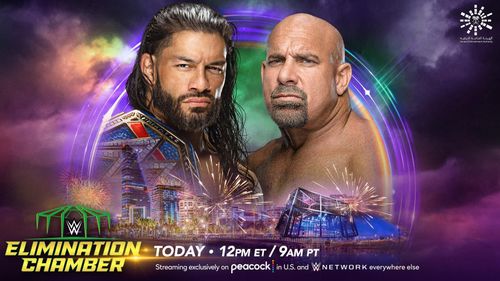 Roman Reigns and Goldberg will collide in a summit clash