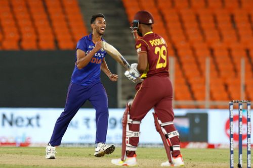 Prasidh Krishna was the Player of the Match for his career-best figures of 4 for 12 [Credits: BCCI]