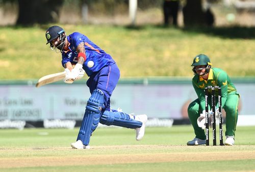 KL Rahul batting during the one-day series in South Africa. Pic: Getty Images