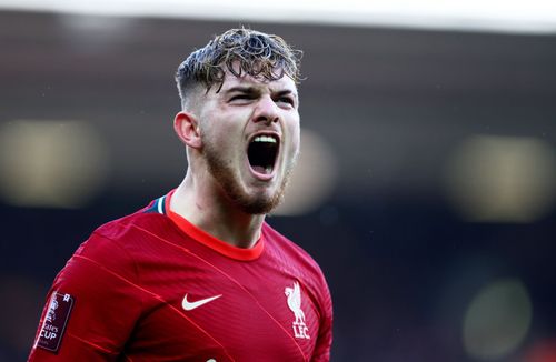 Liverpool's Harvey Elliot returned from injury to score against Cardiff City in the FA Cup.