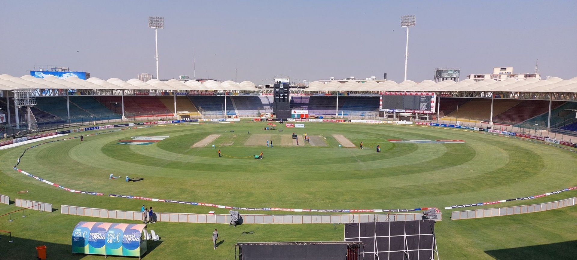 National Stadium in Karachi will host the second Test. (Credits: Getty)