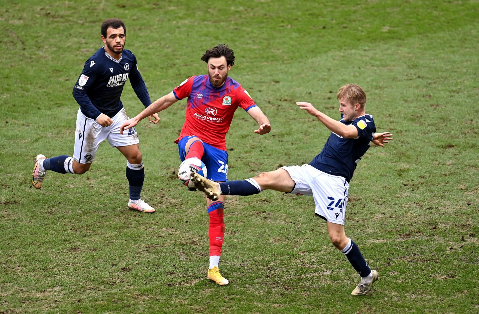 Millwall and Blackburn shared the spoils in the reverse