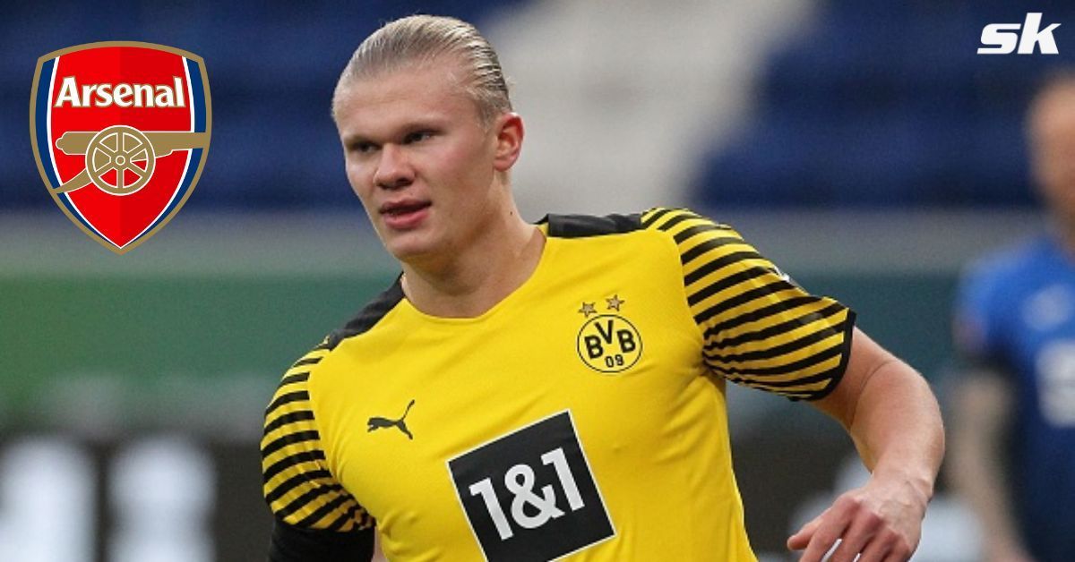 Stewart Robson believes the Gunners have no chance of landing Erling Haaland.
