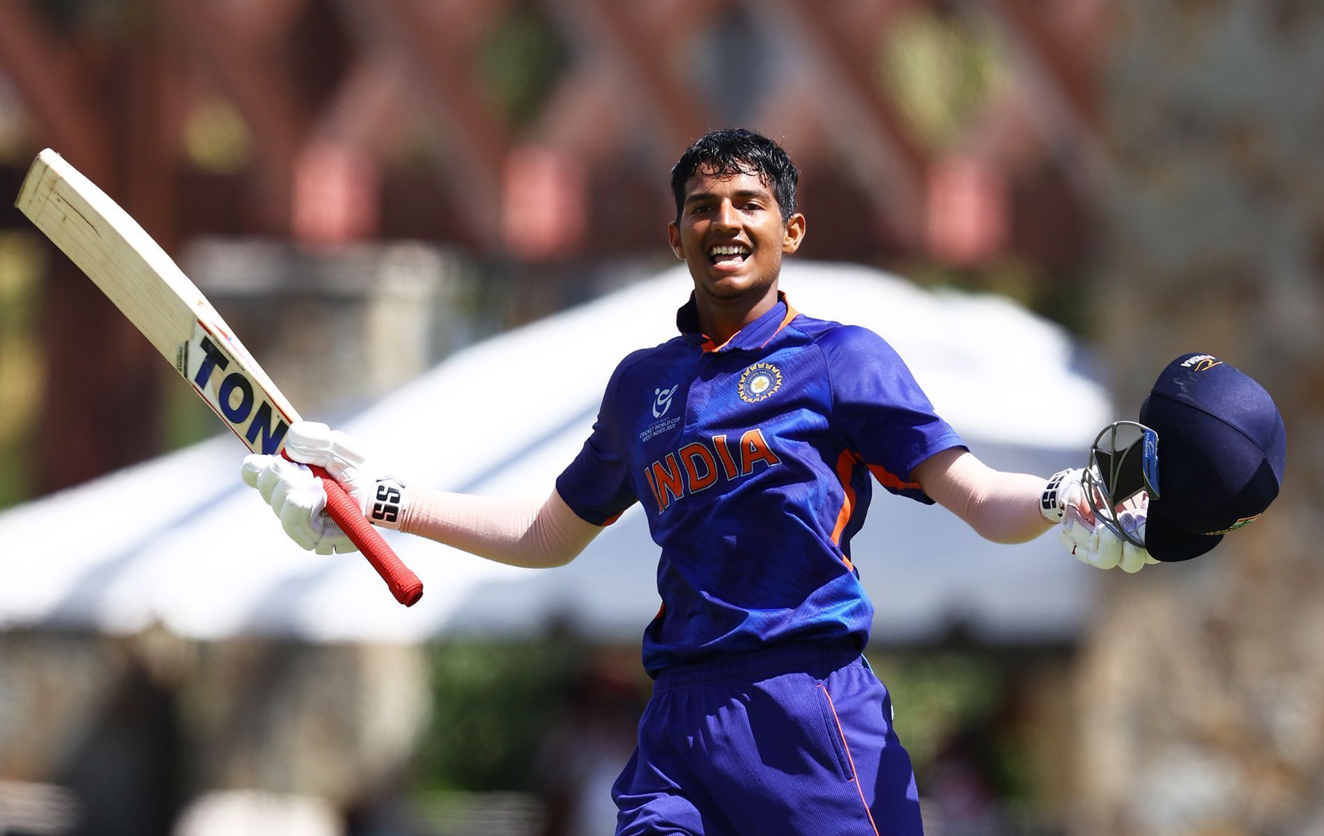 Yash Dhull smashed a century in the semi-final against Australia