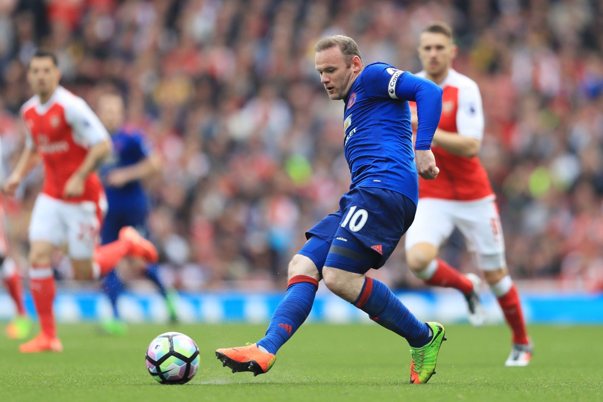 Wayne Rooney loved playing against the Gunners.