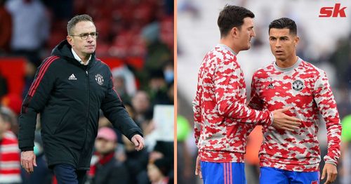 Manchester United's Harry Maguire and Cristiano Ronaldo have had talks with Ralf Rangnick over the club captaincy role.