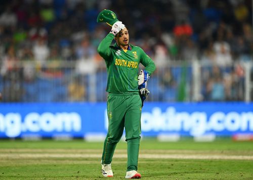 Quinton de Kock represents Titans in the CSA T20 Challenge 2022