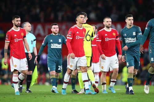 Manchester United were knocked out of the FA Cup on penalties