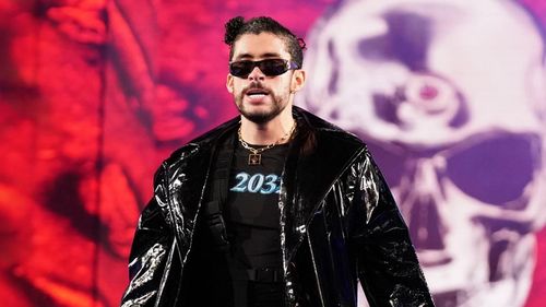 Bad Bunny teamed up with Damian Priest to face The Miz and John Morrison at WrestleMania 37