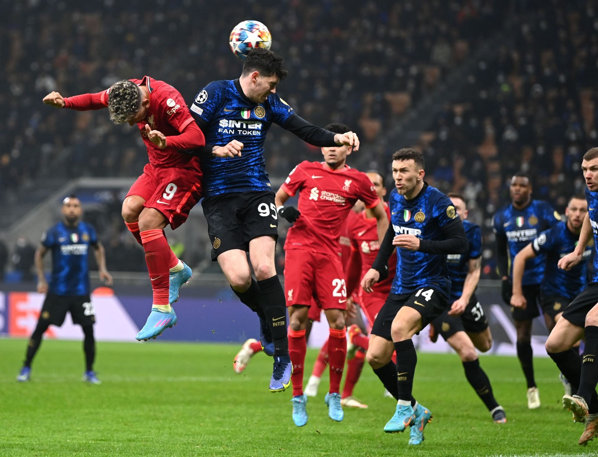 Inter Milan vs Liverpool FC: Round of 16 Leg One - UEFA Champions League