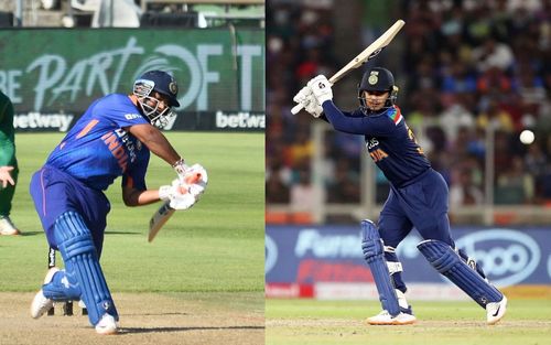 Rishabh Pant (left) and Ishan Kishan. Pics: Getty Images