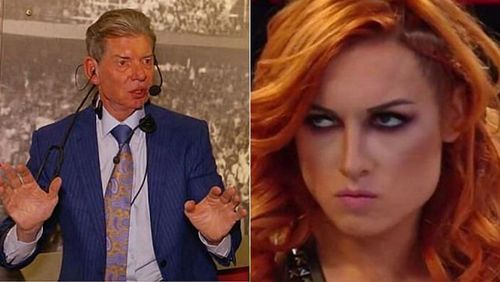 Vince McMahon/RAW Women's Champion Becky Lynch