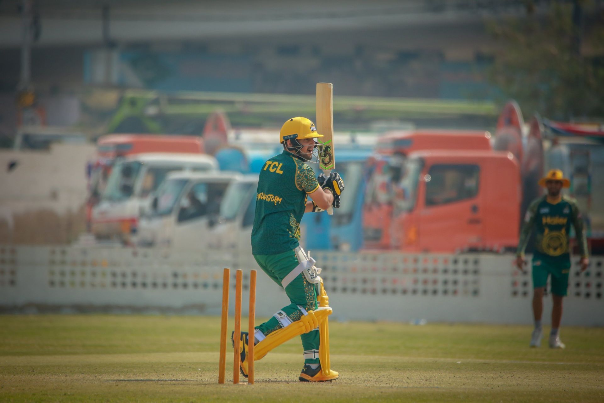 Haider Ali of Peshawar Zalmi. Courtesy: Peshawar Zalmi Twitter