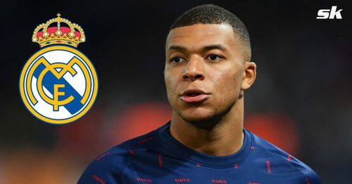 PSG's Kylian Mbappe is set to move to Real Madrid at the end of the season.