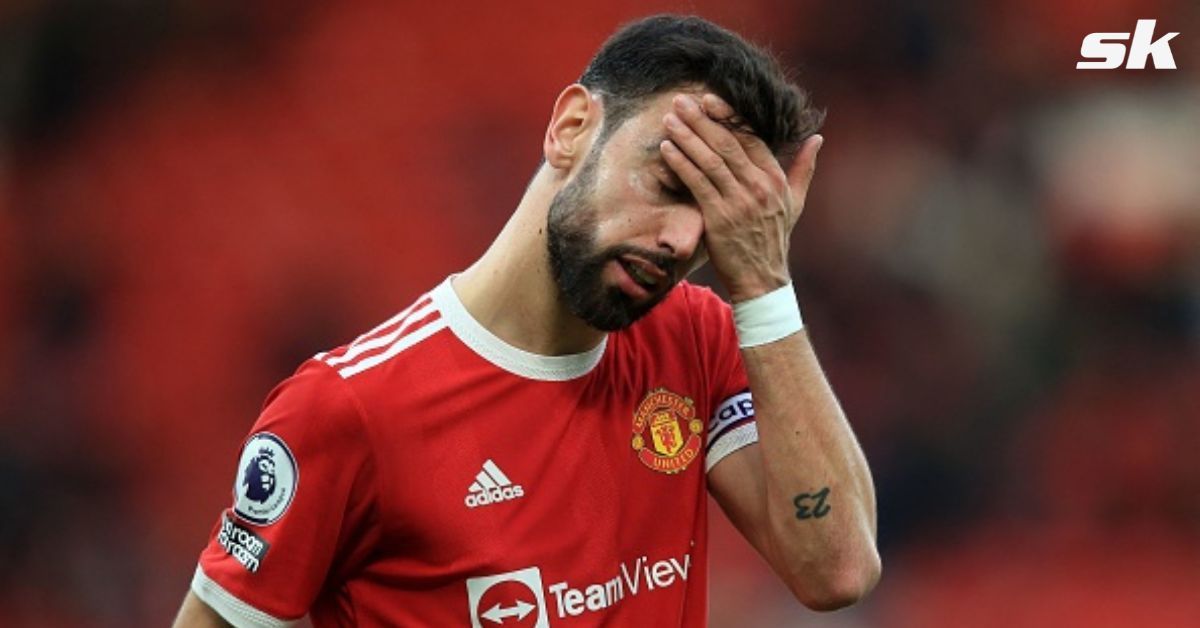 Manchester United star Bruno Fernandes isn&#039;t happy with his team&#039;s performance against Watford.