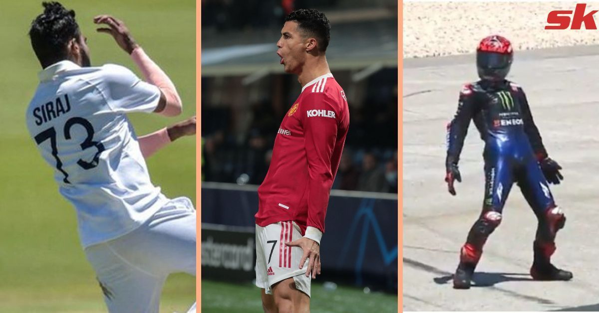 Many athletes from various sports have channelled their inner Ronaldo to celebrate big occasions