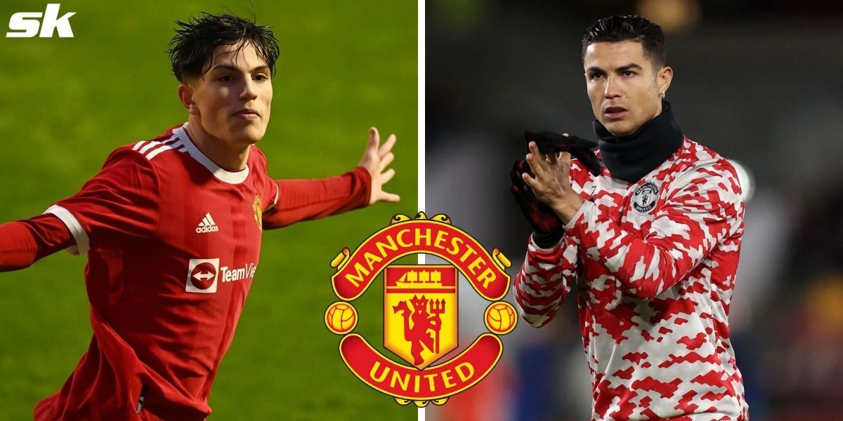 Manchester United youngster Garnacho pays tribute to Cristiano Ronaldo.