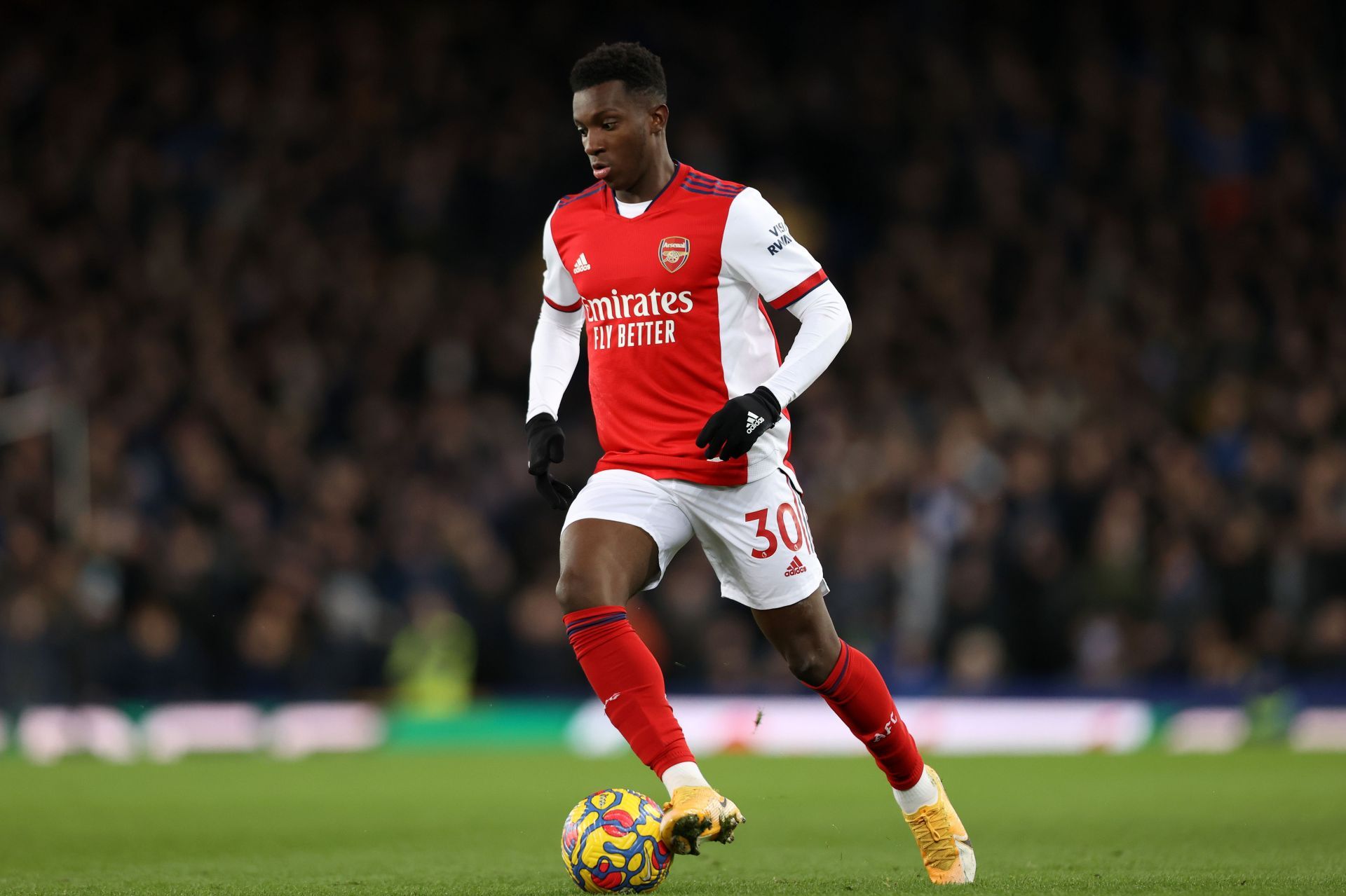 Eddie Nketiah could leave the Gunners this summer.