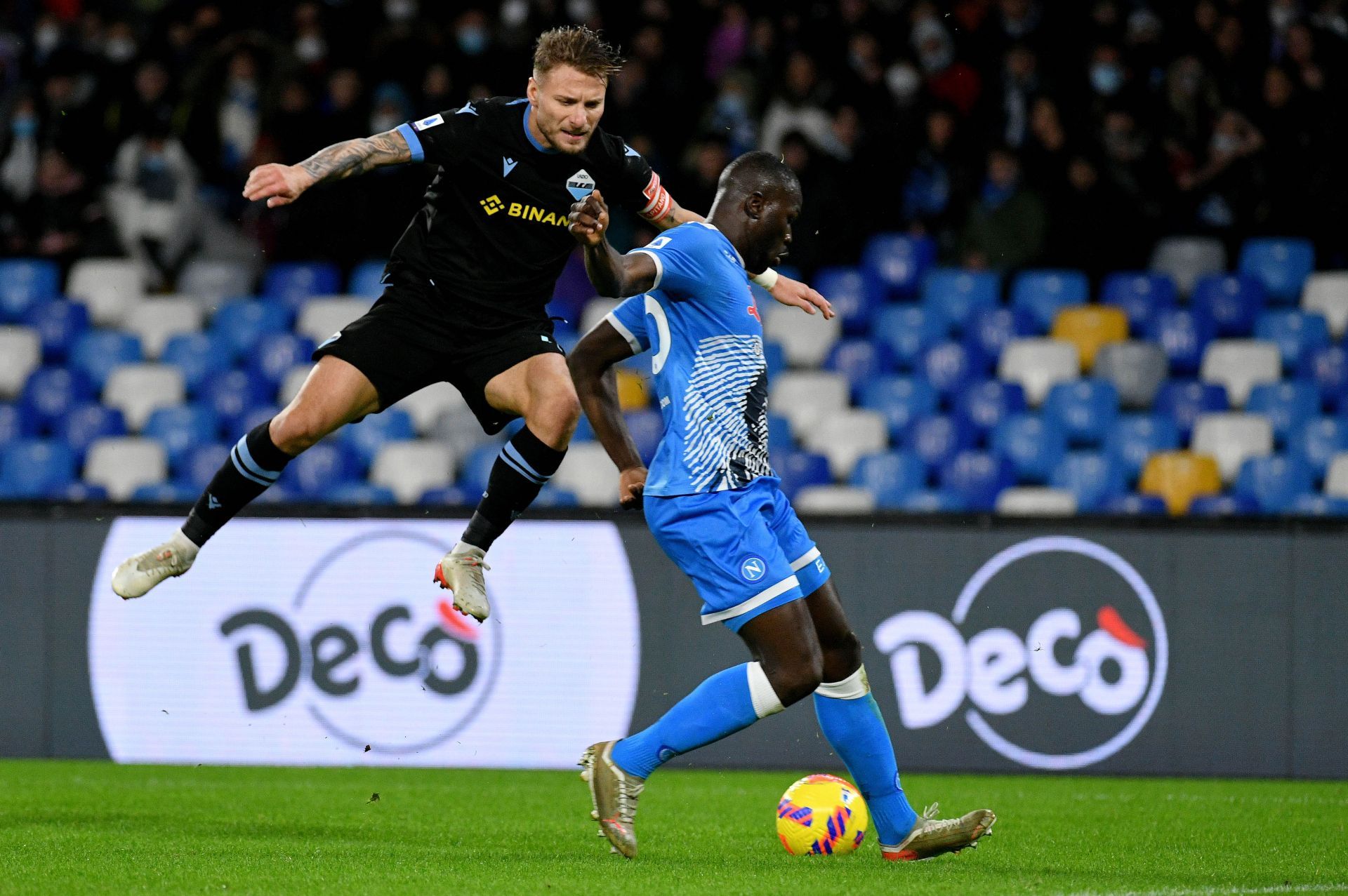 Kalidou Koulibaly in action for Napoli