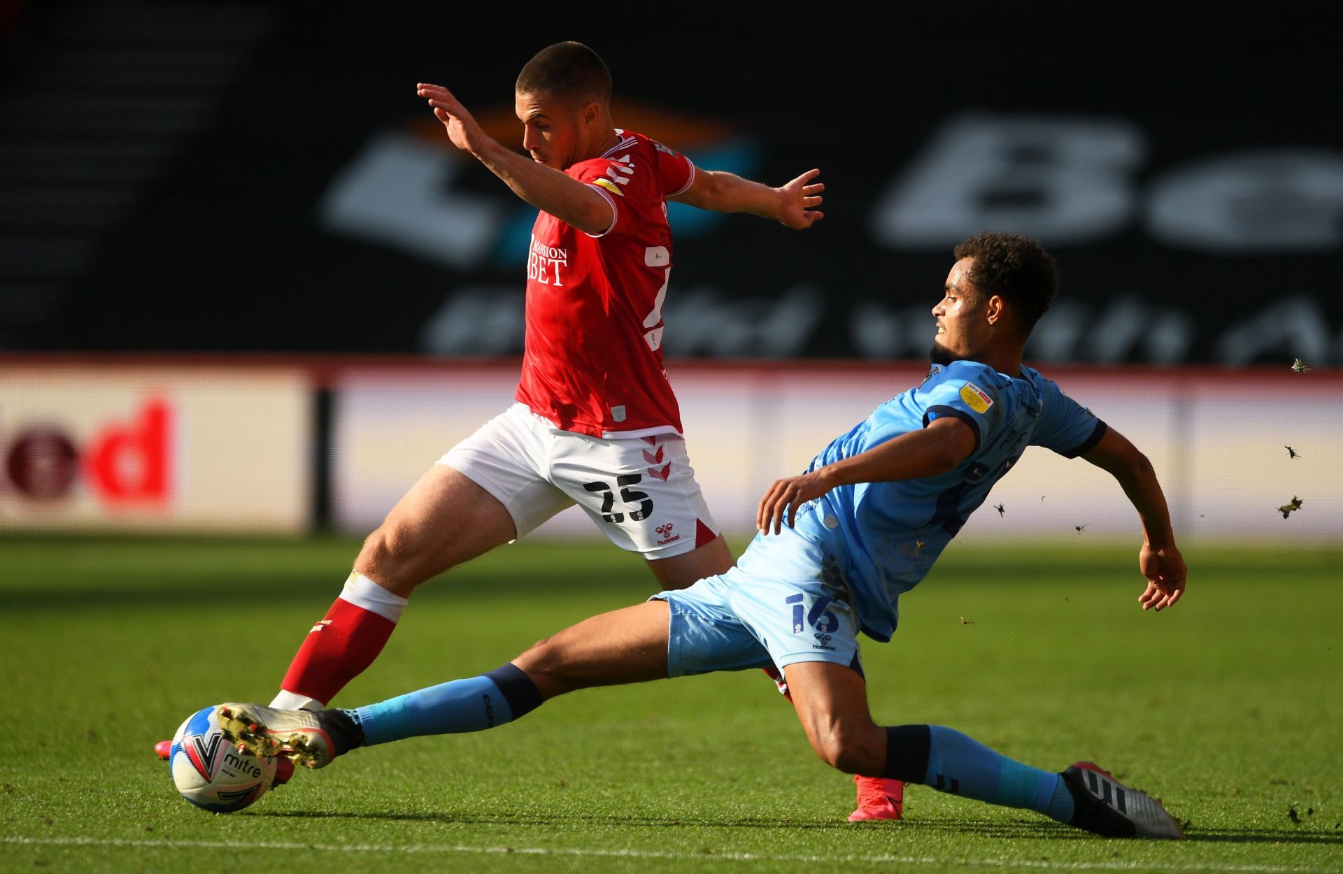 Bristol City play host to Coventry City on Tuesday