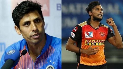 Ashish Nehra (L) could go for someone like T Natarajan at IPL 2022 Auction