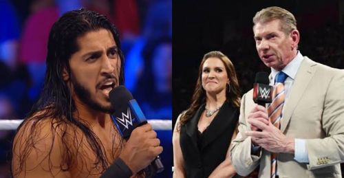 Mustafa Ali, Vince And Stephanie McMahon